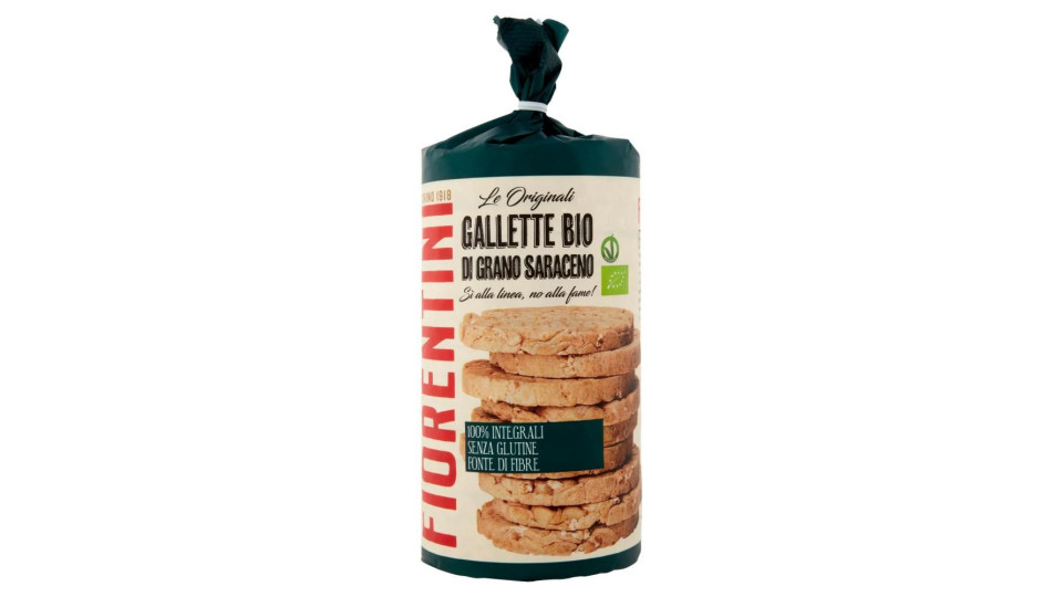 Fiorentini Le Originali Gallette Bio Di Grano Saraceno 100 G