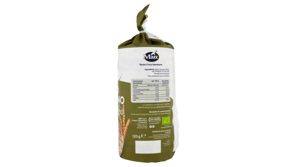Matt Le Grano Saraceno Bio 120 G