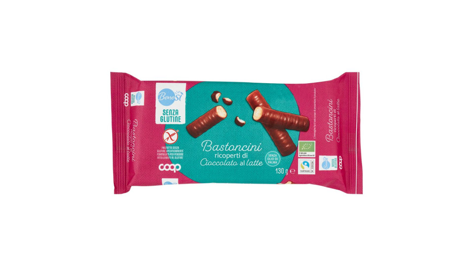 Bastoncini Ricoperti Di Cioccolato Al Latte 130 G