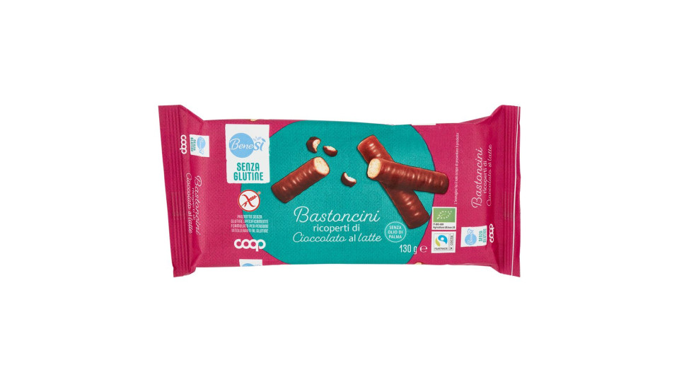Bastoncini Ricoperti Di Cioccolato Al Latte 130 G