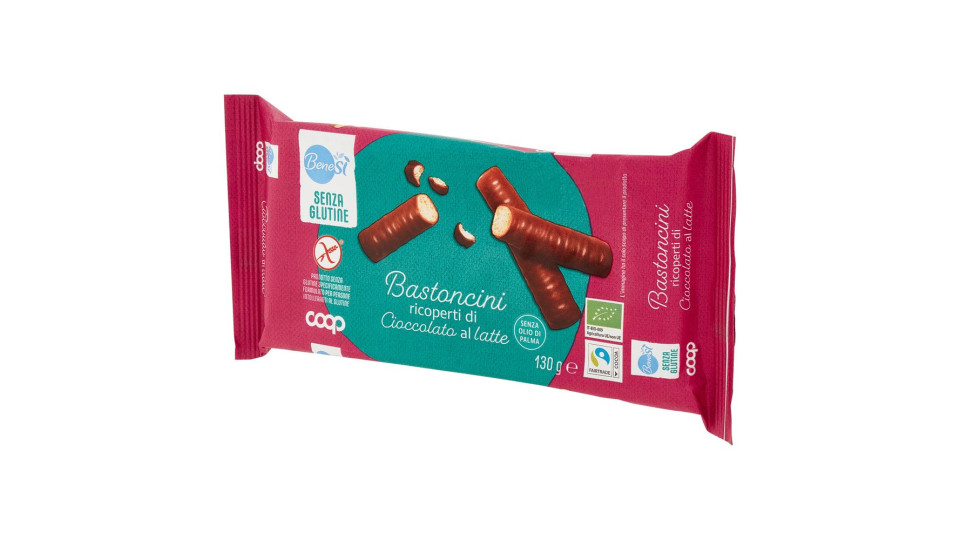 Bastoncini Ricoperti Di Cioccolato Al Latte 130 G