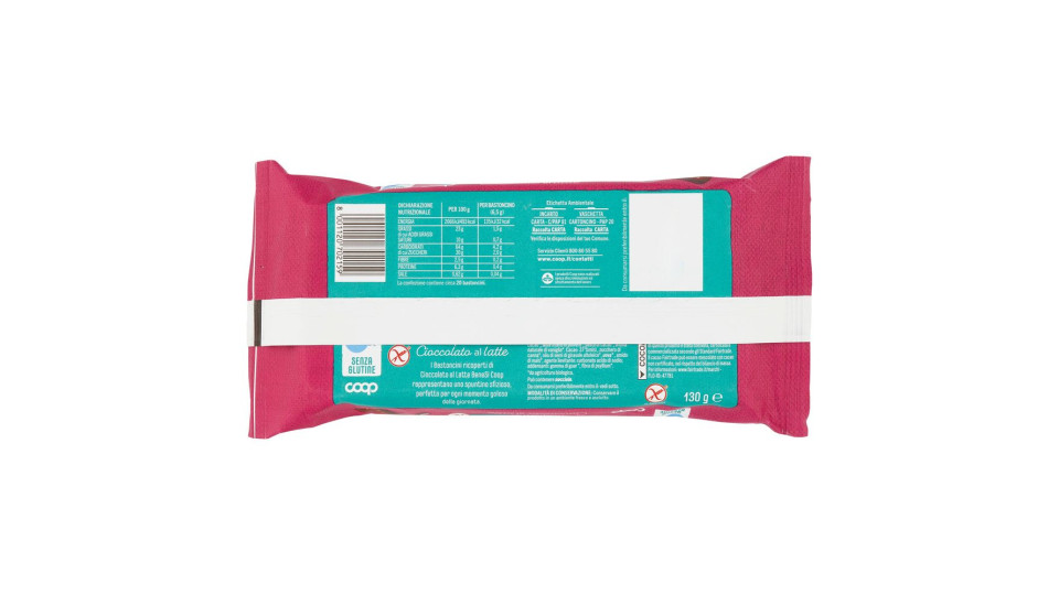Bastoncini Ricoperti Di Cioccolato Al Latte 130 G