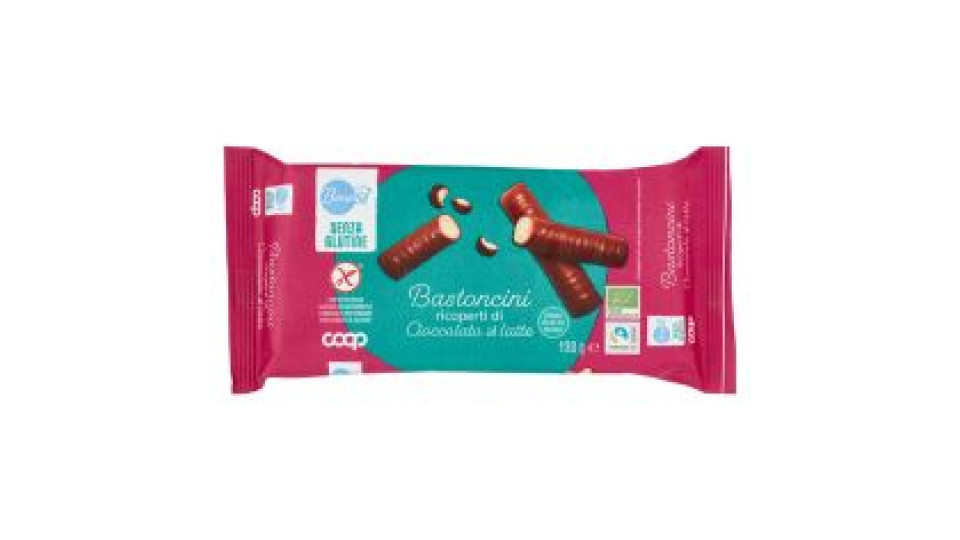 Bastoncini Ricoperti Di Cioccolato Al Latte 130 G