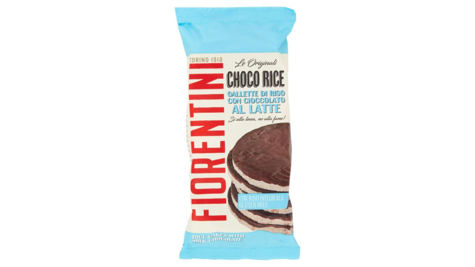 Fiorentini Le Originali Choco Rice Gallette Di Riso Con Cioccolato Al Latte 100 G
