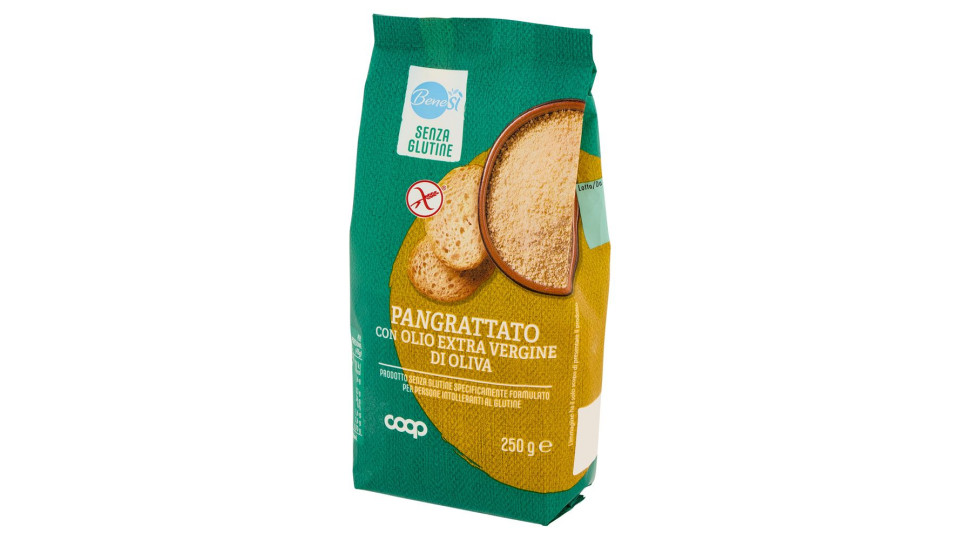 Pangrattato Con Olio Extra Vergine Di Oliva Senza Glutine 250 G