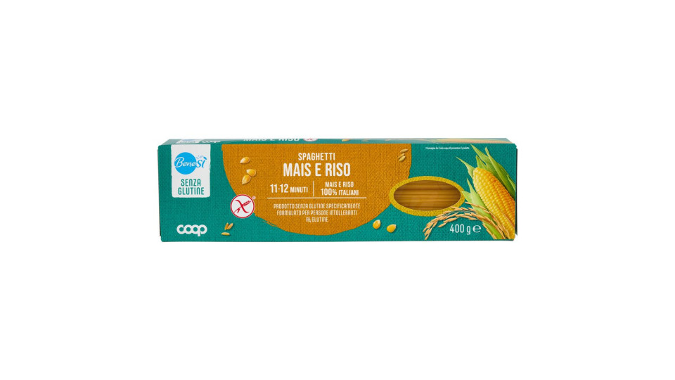 Spaghetti Mais E Riso Senza Glutine 400 G