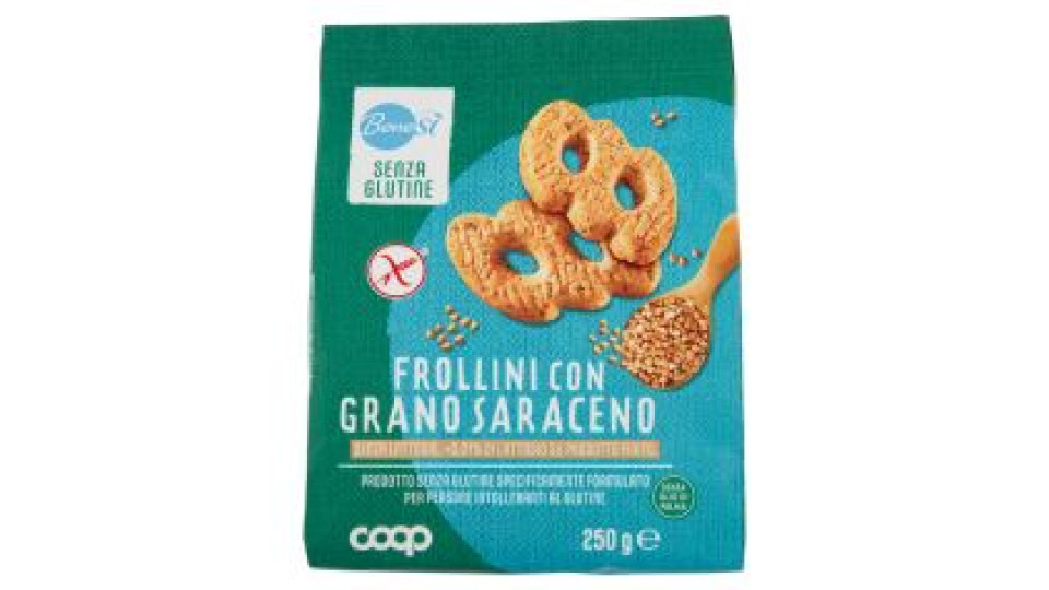 Frollini Con Grano Saraceno Senza Glutine 250 G