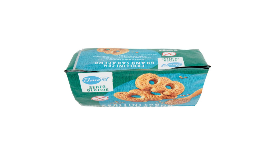 Frollini Con Grano Saraceno Senza Glutine 250 G