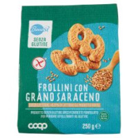 Frollini Con Grano Saraceno Senza Glutine 250 G