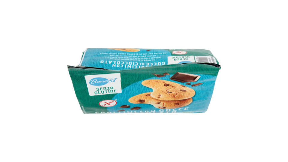 Frollini Con Gocce Di Cioccolato Senza Glutine 250 G