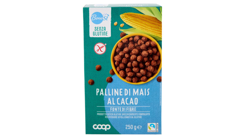 Palline Di Mais Al Cacao Senza Glutine 250 G