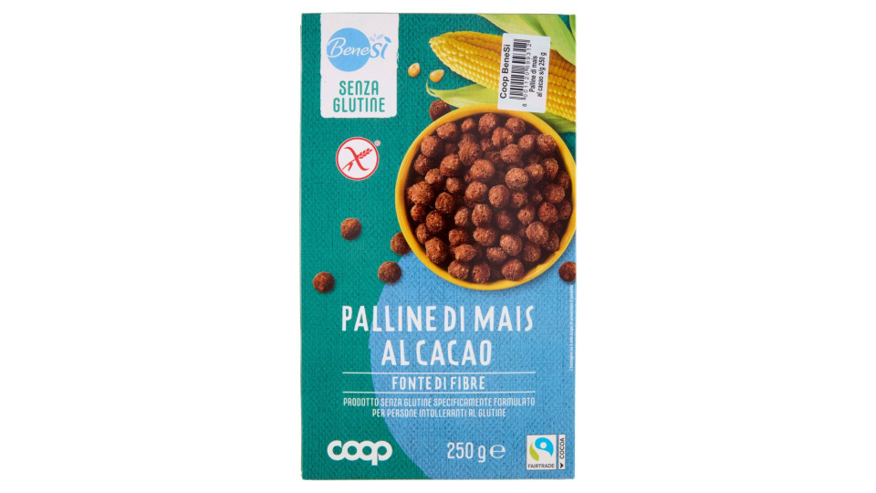 Palline Di Mais Al Cacao Senza Glutine 250 G