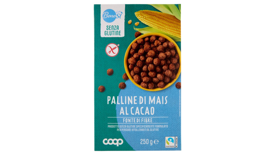 Palline Di Mais Al Cacao Senza Glutine 250 G