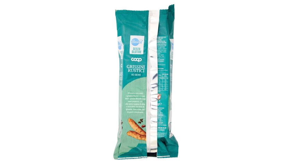 Grissini Rustici Ai Semi Senza Glutine 120 G