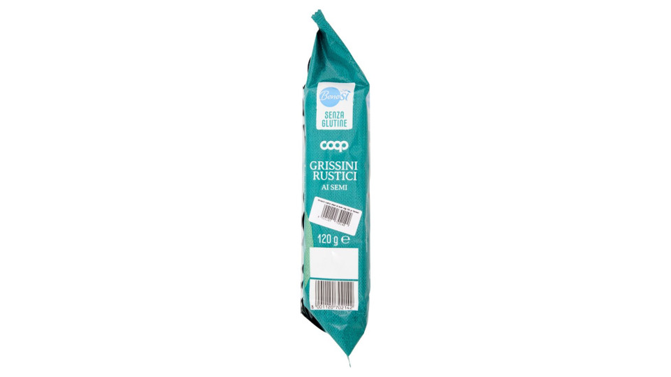 Grissini Rustici Ai Semi Senza Glutine 120 G