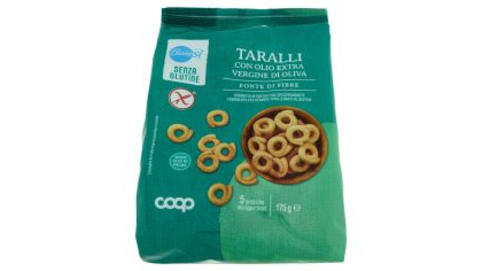 Taralli Con Olio Extra Vergine Di Oliva Senza Glutine 5 X 35 G