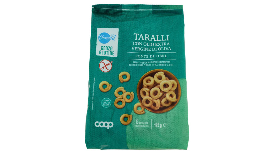 Taralli Con Olio Extra Vergine Di Oliva Senza Glutine 5 X 35 G
