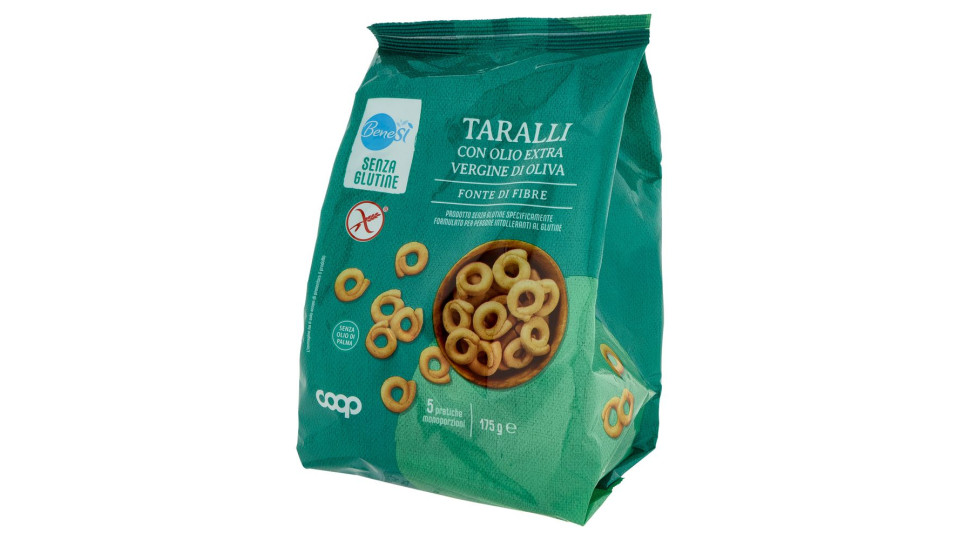 Taralli Con Olio Extra Vergine Di Oliva Senza Glutine 5 X 35 G