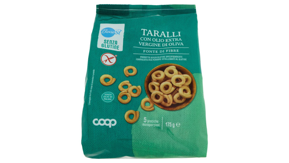 Taralli Con Olio Extra Vergine Di Oliva Senza Glutine 5 X 35 G