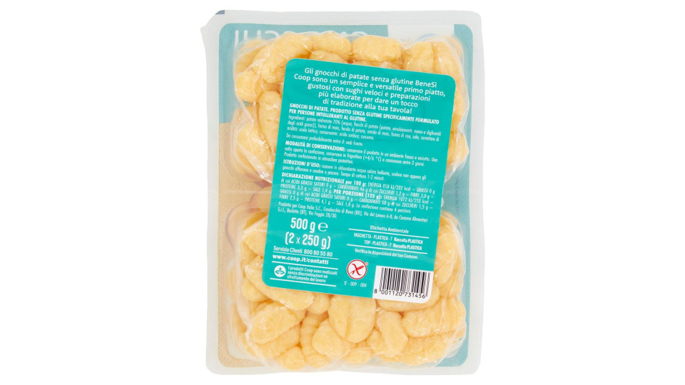 Gnocchi Di Patate Senza Glutine 2 X 250 G