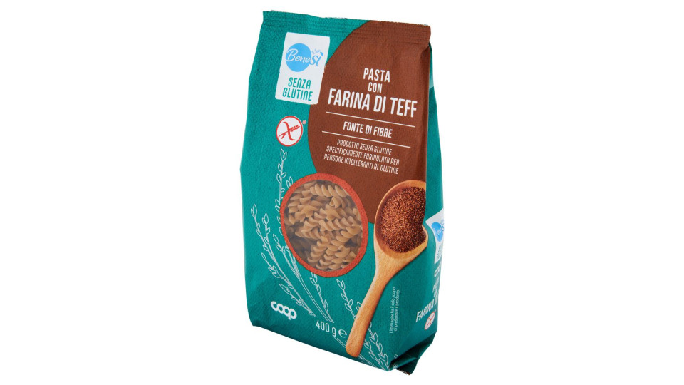 Pasta Con Farina Di Teff Fusilli Senza Glutine 400 G