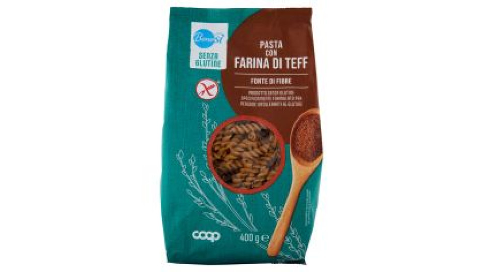 Pasta Con Farina Di Teff Fusilli Senza Glutine 400 G
