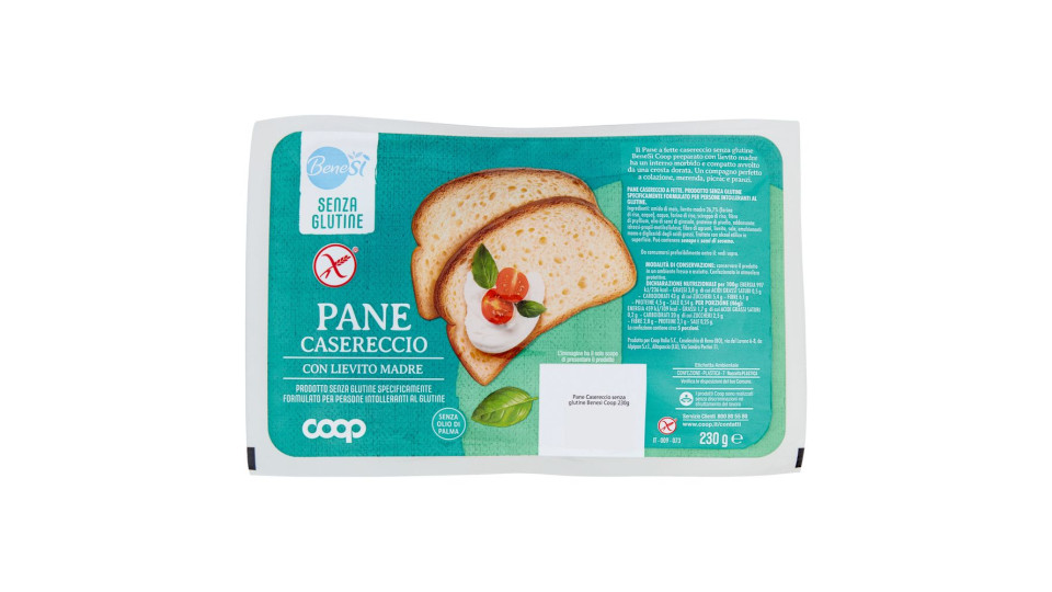 Pane Casereccio Senza Glutine 230 G