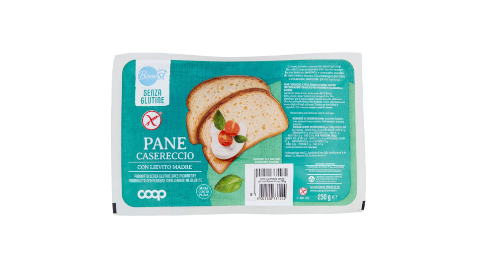 Pane Casereccio Senza Glutine 230 G