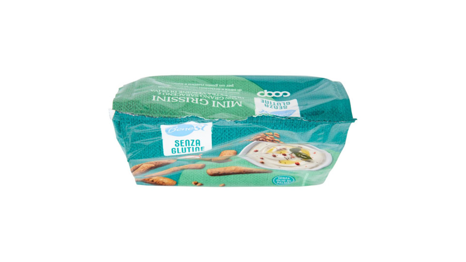 Mini Grissini Con Grano Saraceno E Olio Extra Vergine Di Oliva Senza Glutine 150 G