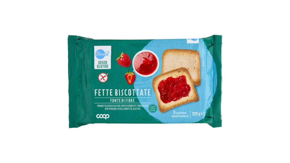 Fette Biscottate Senza Glutine 6 X 37,5 G