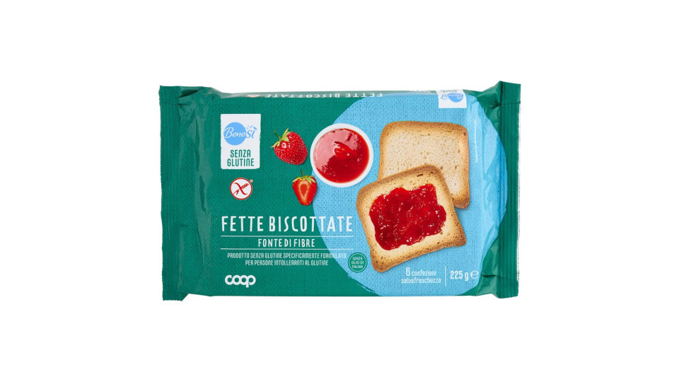 Fette Biscottate Senza Glutine 6 X 37,5 G