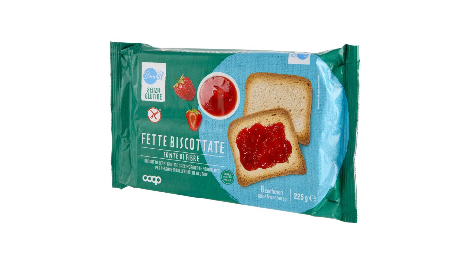 Fette Biscottate Senza Glutine 6 X 37,5 G