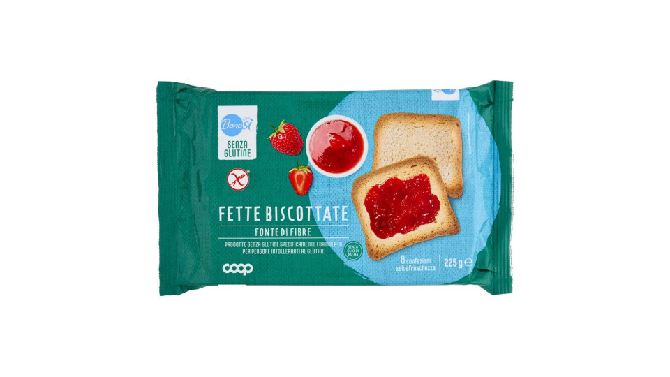 Fette Biscottate Senza Glutine 6 X 37,5 G