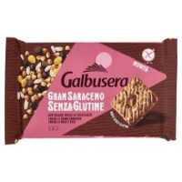 Galbusera Gran Saraceno Senza Glutine Con Golose Gocce Di Cioccolato 260 G (6 Monoporzioni)
