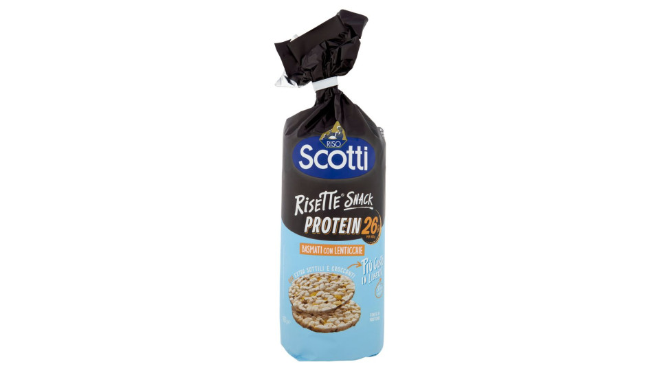 Riso Scotti Risette Snack Protein Basmati Con Lenticchie 160 G