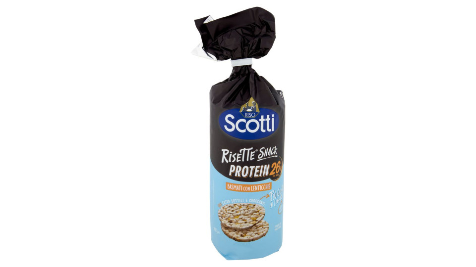 Riso Scotti Risette Snack Protein Basmati Con Lenticchie 160 G
