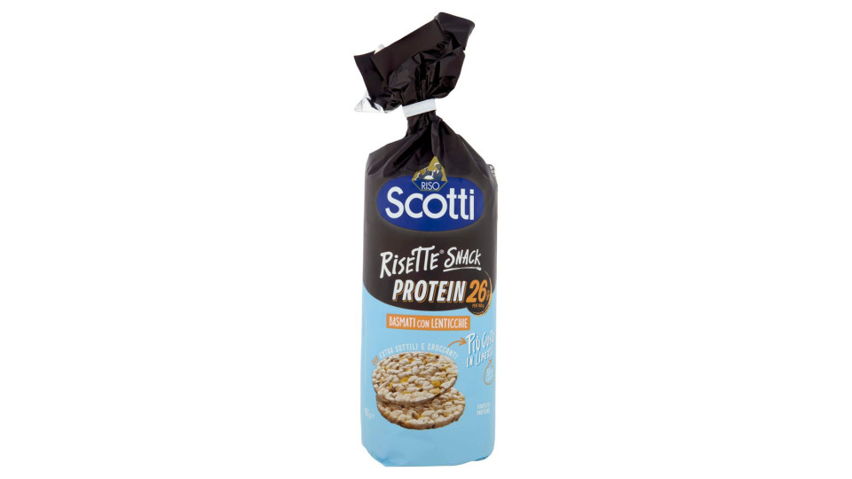 Riso Scotti Risette Snack Protein Basmati Con Lenticchie 160 G