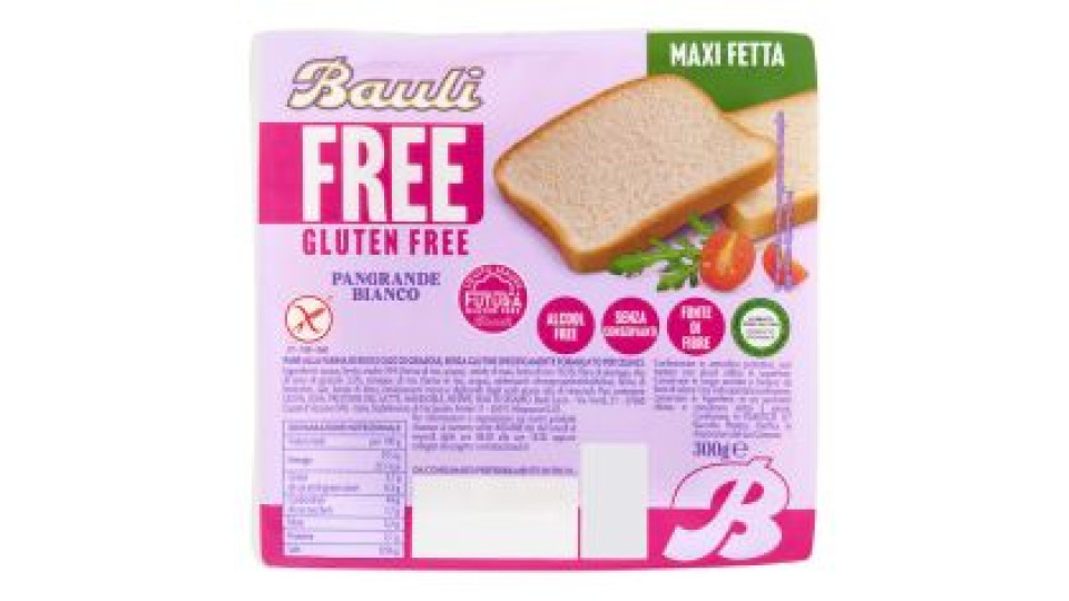 Bauli Free Gluten Free Pangrande Bianco 300 G