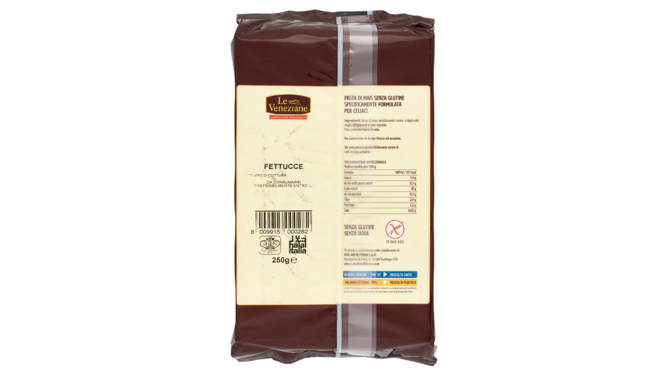 Le Veneziane Fettucce 250 G