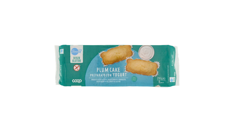 Plum Cake Preparato Con Yogurt Senza Glutine 6 X 36 G