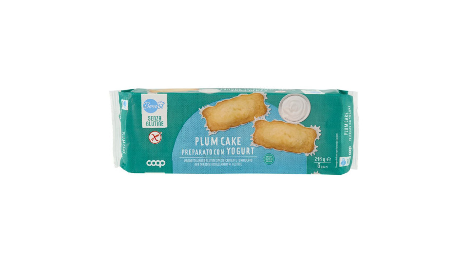 Plum Cake Preparato Con Yogurt Senza Glutine 6 X 36 G