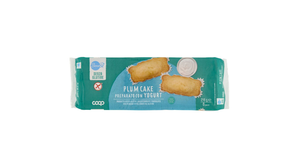 Plum Cake Preparato Con Yogurt Senza Glutine 6 X 36 G