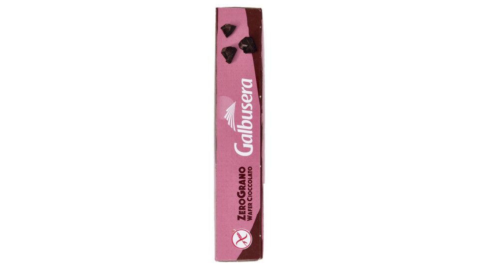 Galbusera Zerograno Wafer Cioccolato Senza Glutine 4 X 45 G