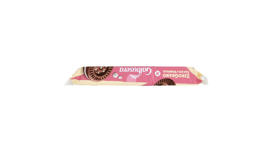 Galbusera Zerograno Cacao E Vaniglia Senza Glutine 4 X 40 G