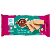 Wafer Con Crema Alla Nocciola Senza Glutine 4 X 50 G