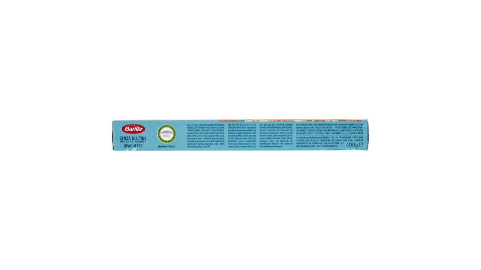 Barilla Pasta Spaghetti Senza Glutine 400 G