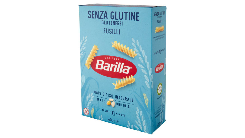 Barilla Pasta Fusilli Senza Glutine 400 G
