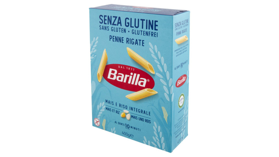 Barilla Pasta Penne Rigate Senza Glutine 400 G