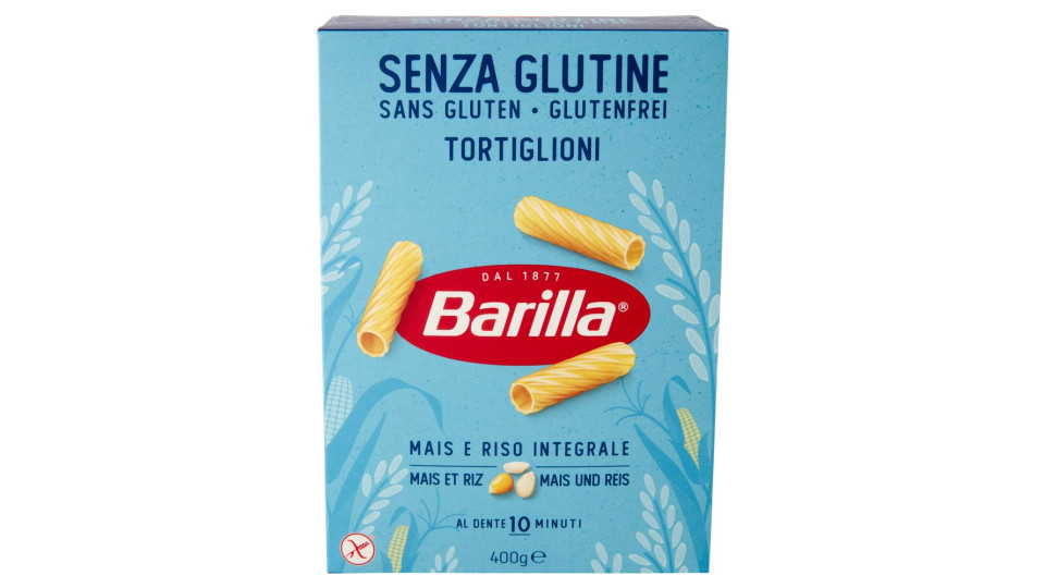 Barilla Pasta Tortiglioni Senza Glutine 400 G