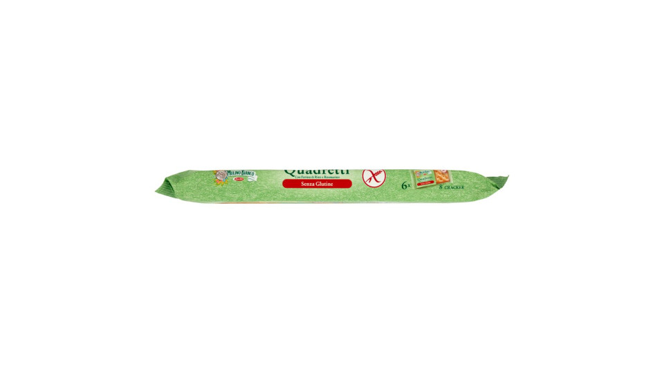 Mulino Bianco Armonia Cracker Senza Glutine Quadretti Al Riso E Rosmarino 200g